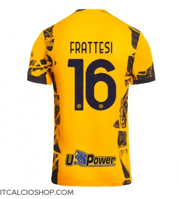 Inter Milan Davide Frattesi #16 Terza Maglia 2024-25 Manica Corta